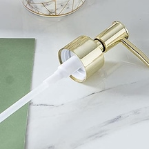 Sıvı Sabunluk Pompası Altın Renkli 12x2x2cm