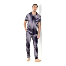 Yeni İnci Önden Düğmeli 3'lü Erkek Pijama Takım Epj802 001 Yeni İnci Önden Düğmeli 3'lü Erkek Pijama Takım Epj802 001