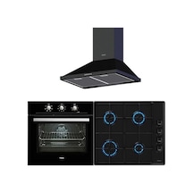 Teka Chef HE 715 BK + HLX 640 KBC0E BK + DBT 60 3 Ankastre Set
