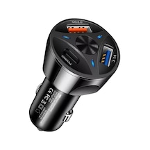 Polygold Pg-88 55w Hızlı Araç Şarj Cihazı -çift Çıkışlı Type-c Ve Usb