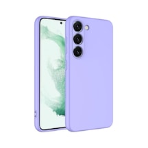 Samsung Galaxy Uyumlu S23 Kılıf Zore Mara Lansman Kapak Lila