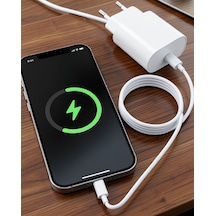 20w Hızlı Şarj Adaptörü + 1.2m Lightning Kablo Belirtilmemiş