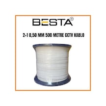 2+1 500 Metre 0,50 Mm Cctv Kablo Kd-1385