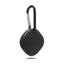 Galaxy Smarttag İle Uyumlu Kancalı Silikon Koruma Şık Ve Ergonomik Tasarım Kılıf, Siyah