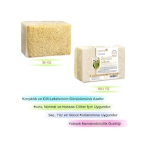Organicsun Doğal Kabak Lifli Keçi Sütü Sabunu 120 G