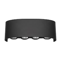 Tr Led Duvar Aplik 15w 1500 Lümen 3200k Gün Işığı Ip44 Siyah Modern Tasarım Led Aplik Iç Ve Dış Mekan Duvar La Diğer
