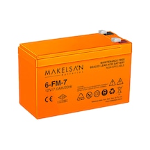 Makelsan Vlra 7ah 12v Tse, Kuru Tip Ups+güvenlik Aküsü