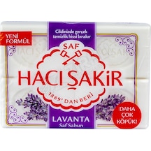4 Adet Hacı Şakir Sabun Lavanta 600 Gr Diğer