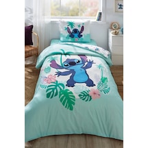 Özdilek Lisanslı Tek Kişilik Çocuk Nev. Takımı-stitch Summer Mint