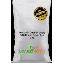 Leonardit Organik Gübre Humik+fulvik Asit Taban Gübresi 5kg