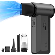 F72 130000 Rpm Mini Şarjlı Araç Süpürgesi Turbo Fanlı 4000 Mah