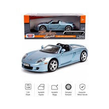 1:24 Porsche Carrera Gt Açılabilir Kapılı Metal Diecast Model Araba Çok Renkli