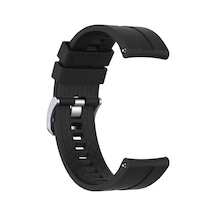 Amazfit Gtr 2 Sport 47mm İçin Kordon, Silicone Rapidbands Siyah Gtr 2 Sport İle Uyumlu Kordon - Siyah Çok Renkli