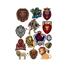 Aslan Sticker Set-12 14 Parça Telefon, Tablet, Defter, Laptop Sticker