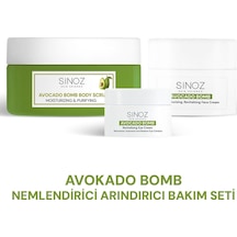 Sinoz Avokado Bomb Nemlendirici ve Arındırıcı Bakım Seti 3'lü