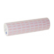 Kraf Motex Fiyat Etiketi Beyaz Çizgili 12 X 21Mm N11.47
