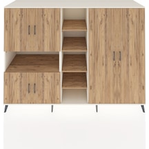 Kronos Dolap 13 Raflı 6 Kapaklı 220x59x163 Aytaşı-çam Aytaşı-çam