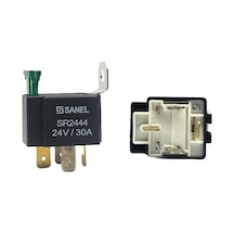 Sanel 24V Röle 4 Uçlu 30 A Sigortalı Ayaklı N11.1173