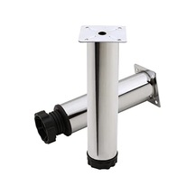 Ayarlanabilir Metal Destekli 25 Cm Krom Ayaklı Kanepe Baza Koltuk Abanoz Ayarlanabilir Metal Destekli 25 Cm Krom Ayaklı Kanepe Baza Koltuk Abanoz