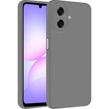 Samsung Samsung Uyumlu Galaxy A07 4g First Silikon - Gri
