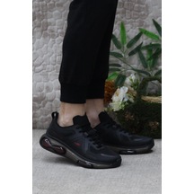 Lescon Airfoam Marble Siyah Kırmızı Rahat Orijinal Ürün Esnek Erkek Spor Ayakkabı 001
