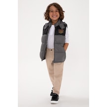 U.s. Polo Assn. Erkek Çocuk Koyu Bej Pantolon Kanvas-chino 50317270-vr088 Koyu Bej