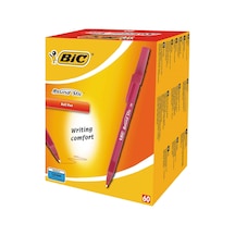 Bic Tükenmez Kalem Round Stıc 60'lı Paket Kirmizi