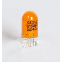 2 Adet T10 Dipsiz Ampul Turuncu 12v 5w
