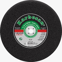 Karbosan 400x4.0x40 Düz Tip Sc Sabit Tezgah Kesme Diski C 24 S Bf80