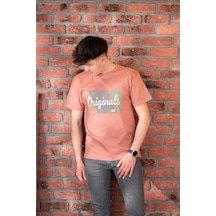 Fbı Jeans Desenli Slimfit Pamuklu Erkek T-shirt 001