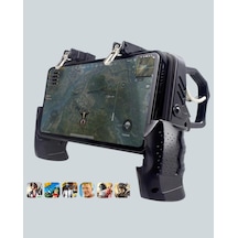 Ergonomik Dört Parmak Uyumlu Gamepad Mobil Oyunlar İçin