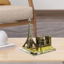 Lijinxu Magideal Kule Heykeli Bina Modeli Yaratıcı Paris Temalı Bronz
