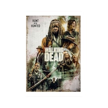 Bedeko Walking Dead Tasarım Mdf Tablo 35 Cm X 50 Cm
