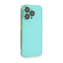 Mey İthalat Apple Uyumlu iPhone 14 Pro Max Kılıf Armada Lensli Kapak - Yeşil