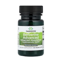 Swanson Vitamins, Berberine Advanced, 30 Vegan Caps 550 Mg Per Capsule