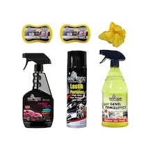 Hızlı Cila Lastik Parlatıcı Genel Temizleyici Sünger + Bez Ebrayn