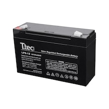 Ttec 6v 12 Ah Kuru Bakımsız Akü