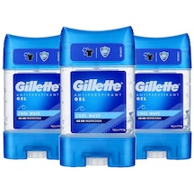 Gillette Cool Wave Gel 48H Erkek Stick Deodorant 3 x 70 ML