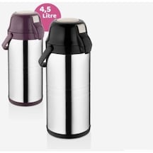 Relax Çift Katlı Pompalı 4,5 Litre Çelik Termos
