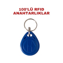 Sr-602 H Yazılabilir Ve Kopyalanabilir Rfıd Proximity Anahtarlık 125 Khz Keyfob Geçiş Kontrol Çipi 100 Adet