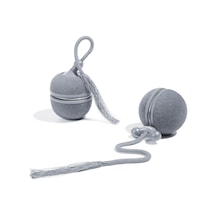 Cheerble Wicked Ball Duo2 Gri Cwj04-g 2-in-1 İnteraktif Şarjlı Kedi Oyuncağı