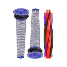 Gajeena Dyson V6 Serisi Toz Torbasız Süpürge İçin Yedek Filtre Ve Fırça Seti - Hepa Filtreli, 2'li Paket