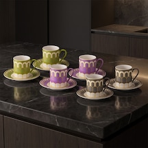 Jumbo Arcelle 6 Kişilik Kahve Fincan Takımı Multıcolor