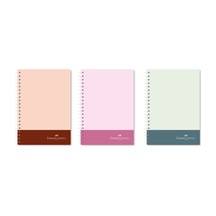 Faber-castell Defter Pp Bicolor Defter 80 Y Çiz 5075000521000 Pembe