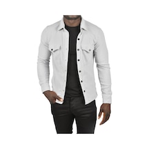 Deepsea Erkek Gri Çıtçıtlı Spor Ceket 2500558 Gri