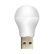 Usb İle Çalışan 5v Led Gece Lambası, Pilli 10 Parça Siyah