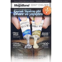 Megabond Çift Karışım Soğuk Kaynak Macun Yapıştırıcı 20Gr