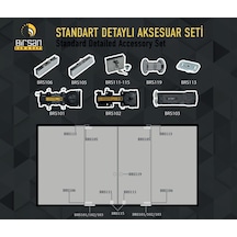 Birsan Hidrolik Motor Standart Detaylı Yer Hidroliği Brs 102-std