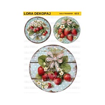 Lora Dekopaj Sulu Transfer Kağıdı - 611 25x35 Cm