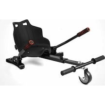 Hoverkart Elektrikli Kaykay Koltuk Smart Scooter Aparat Siyah Işıkşız Teker